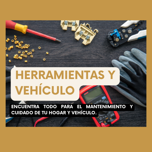 Herramientas y vehículo