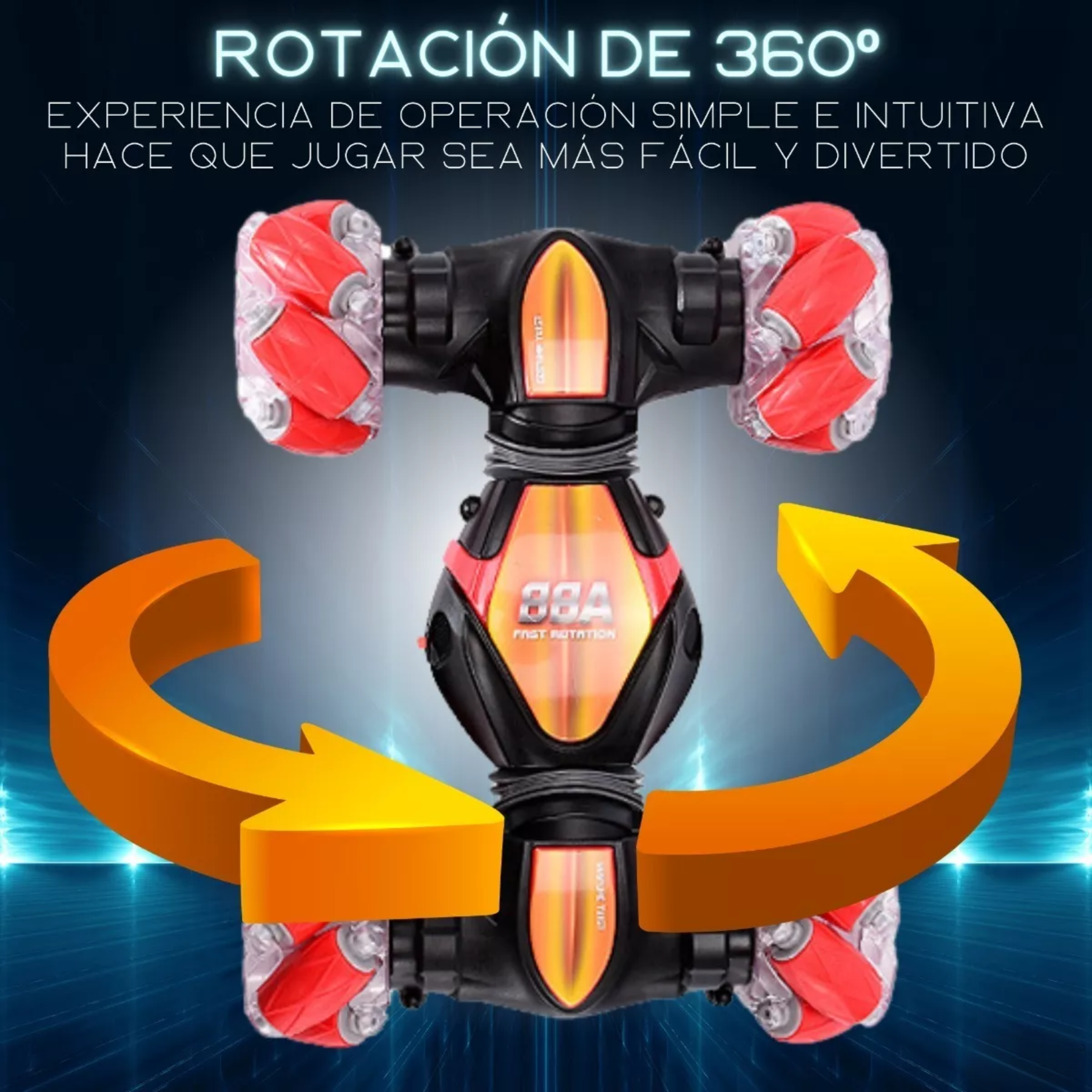 Auto A Control Remoto Sensor Movimiento